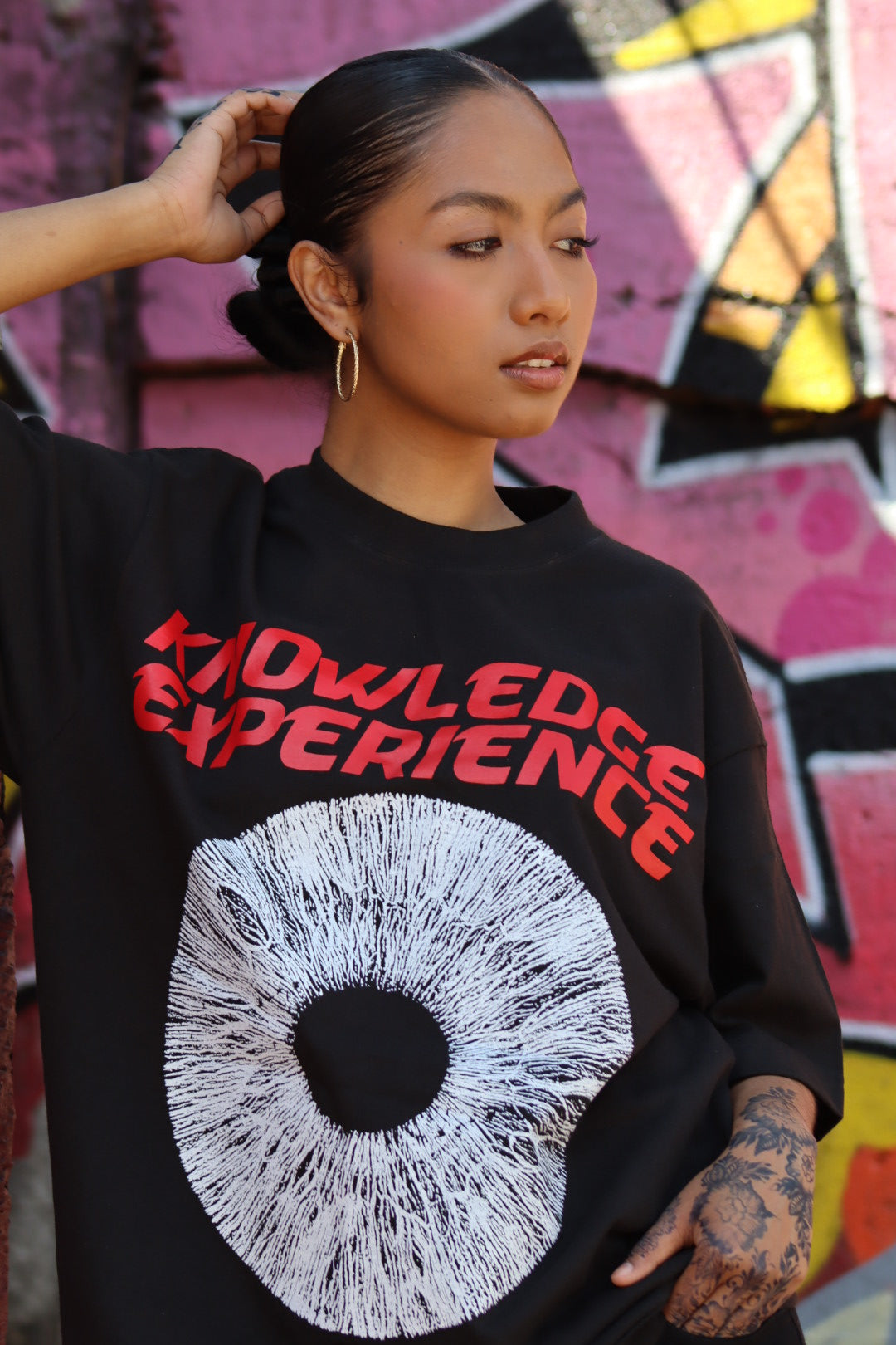 The Kiss tee // Black