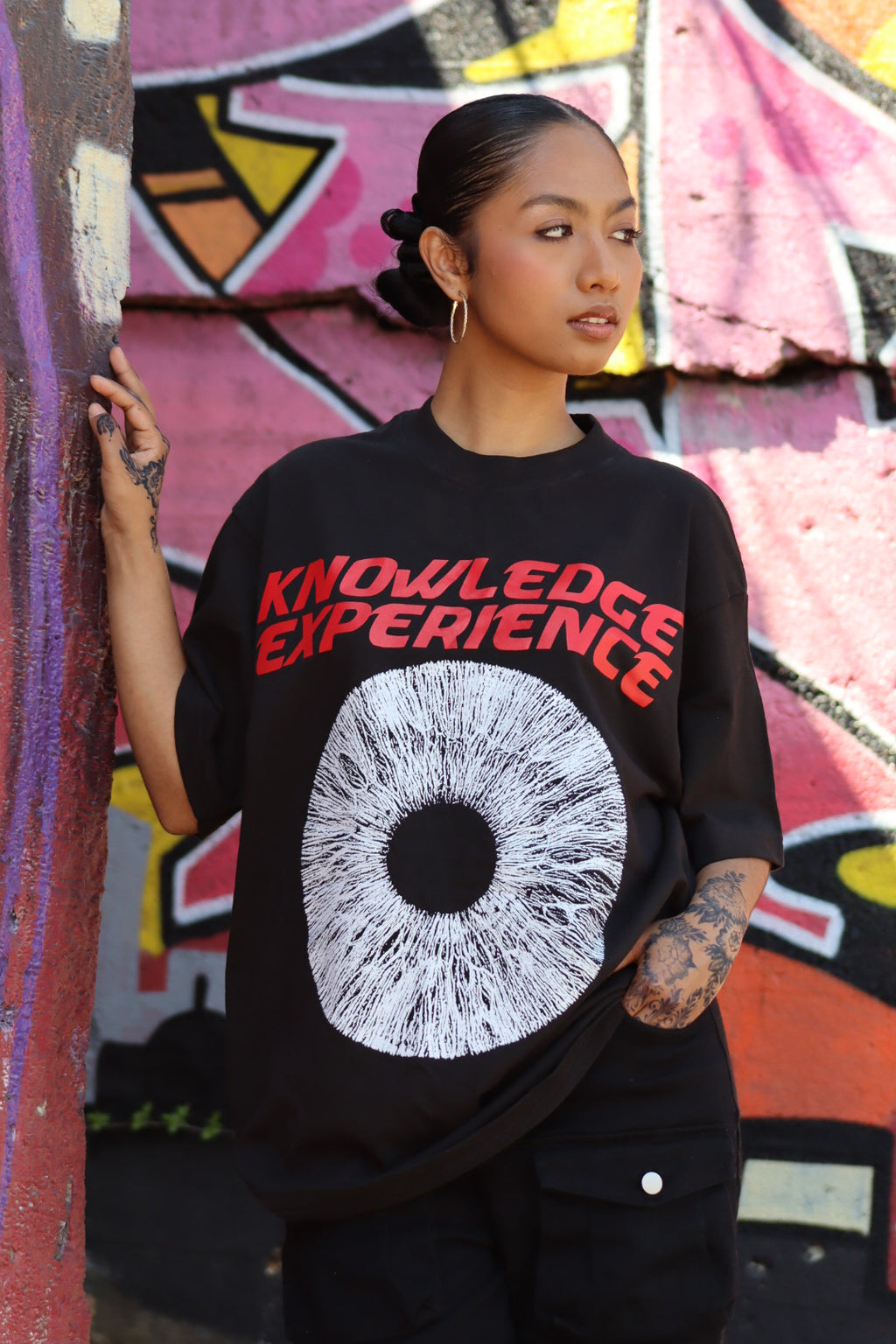 The Kiss tee // Black