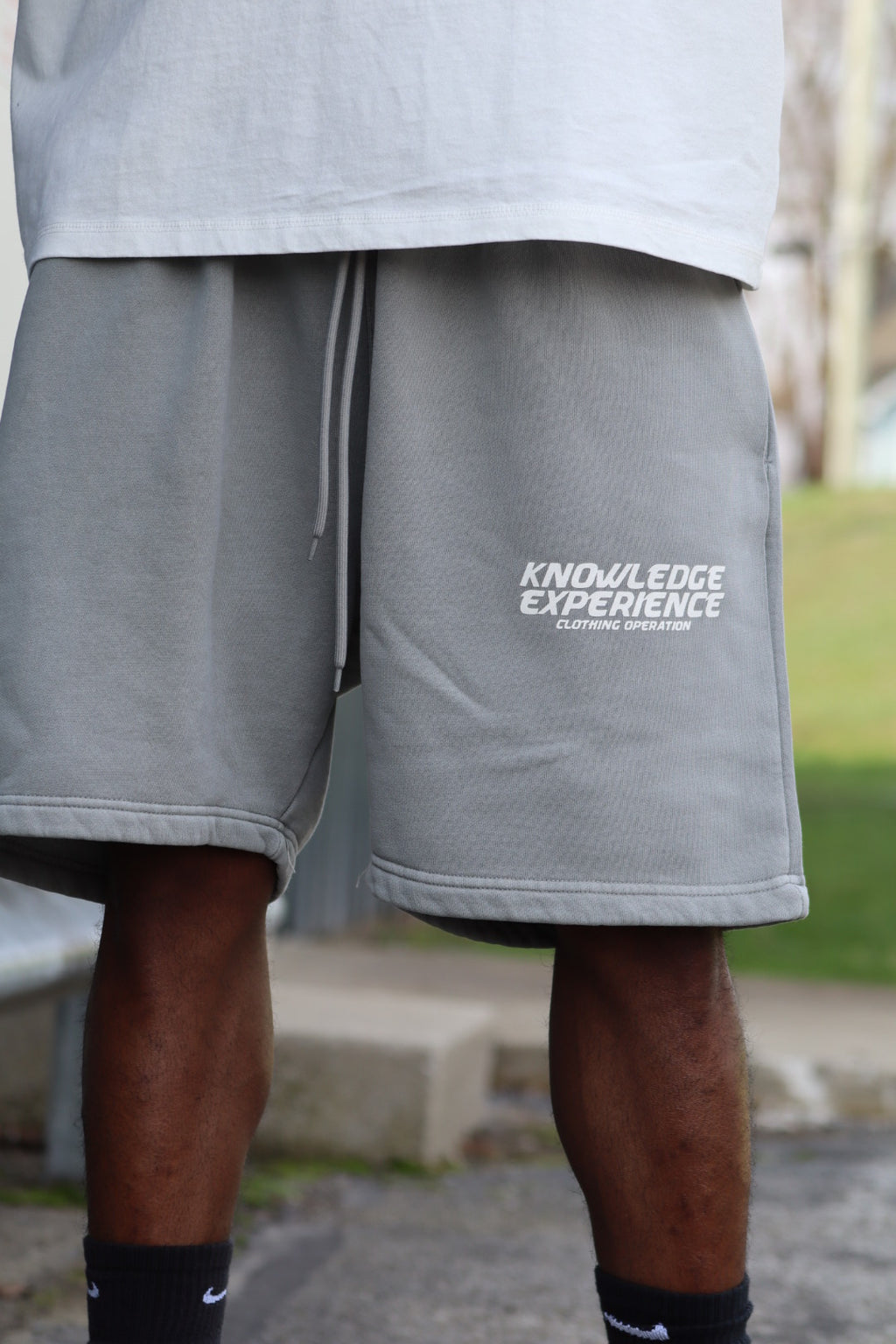 Core shorts // Light grey