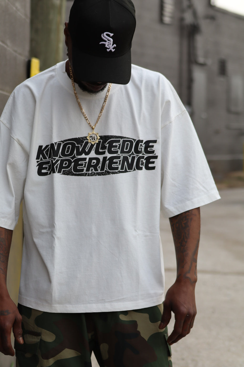 Core Cropped Tee // 01 white